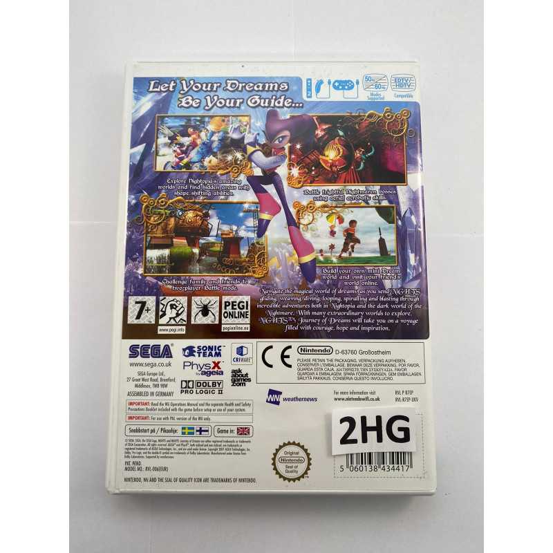 Nights: Journey of Dreams Wii Nintendo Wii Buy 2HG - Technical View