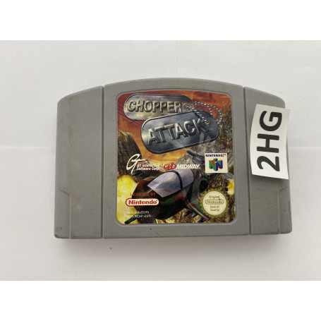 Chopper Attack (losse cassette) - N64Nintendo 64 Losse Spellen NUS-NCHP-EUR€ 14,99 Nintendo 64 Losse Spellen