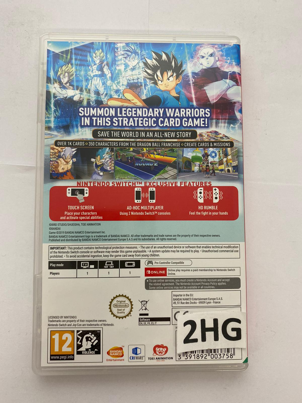 Super Dragon Ball Heroes World MissionNintendo Switch Games Switch Game€ 34,95 Nintendo Switch Games