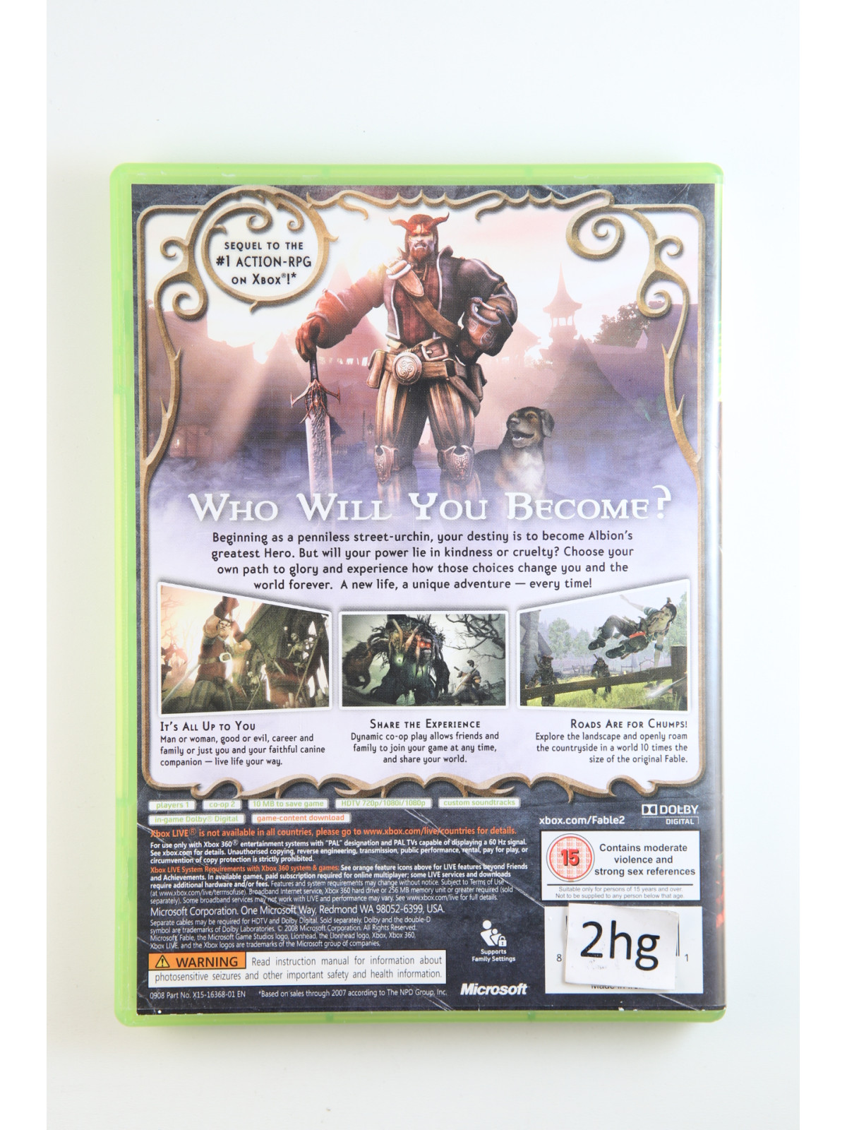 Fable II - Xbox 360 Xbox 360 Spellen Xbox 360€ 7,50  Xbox 360 Spellen