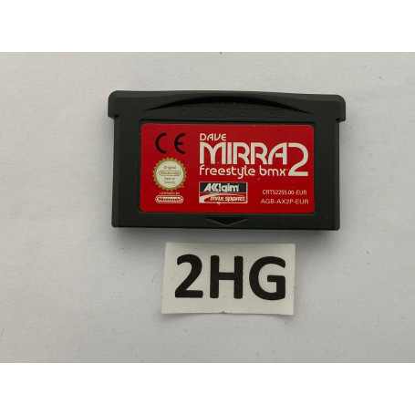 Dave Mirra Freestyle BMX 2 (losse cassette)Game Boy Advance Losse Cassettes AGB-AX2P-EUR€ 3,50 Game Boy Advance Losse Cassettes