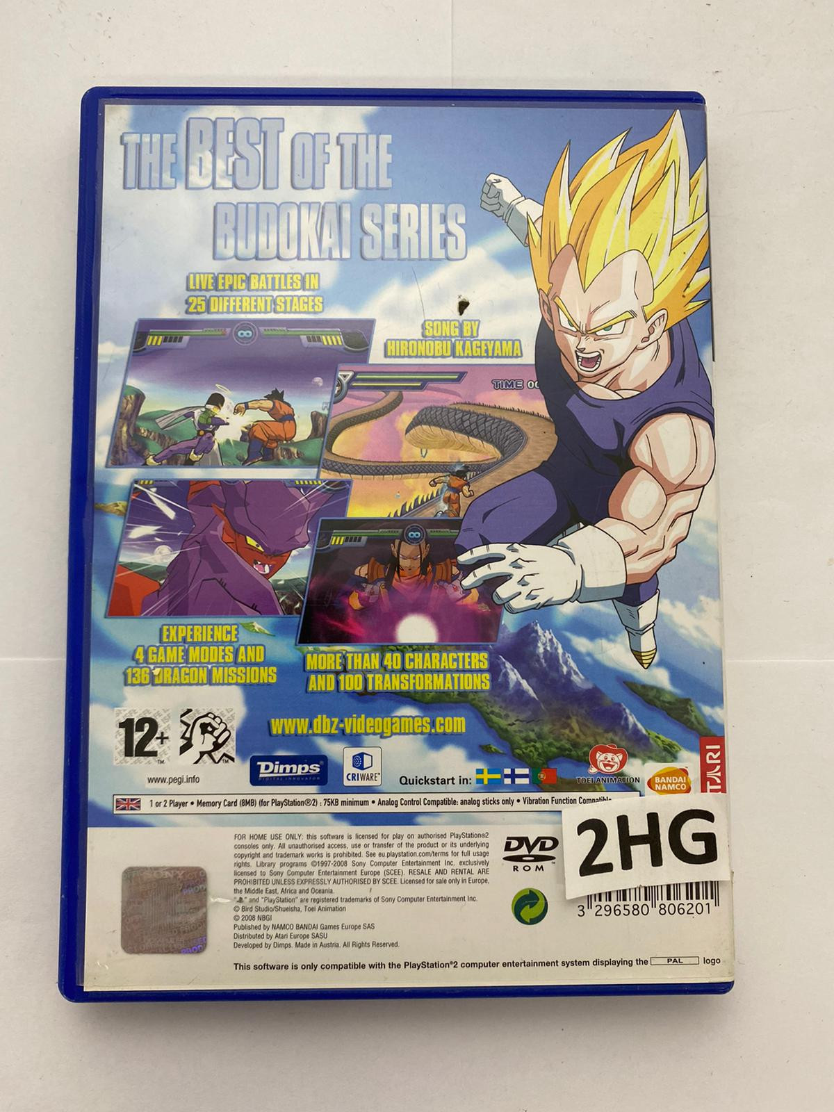 DragonBall Z Infinite World - PS2Playstation 2 Spellen Playstation 2€ 34,99 Playstation 2 Spellen