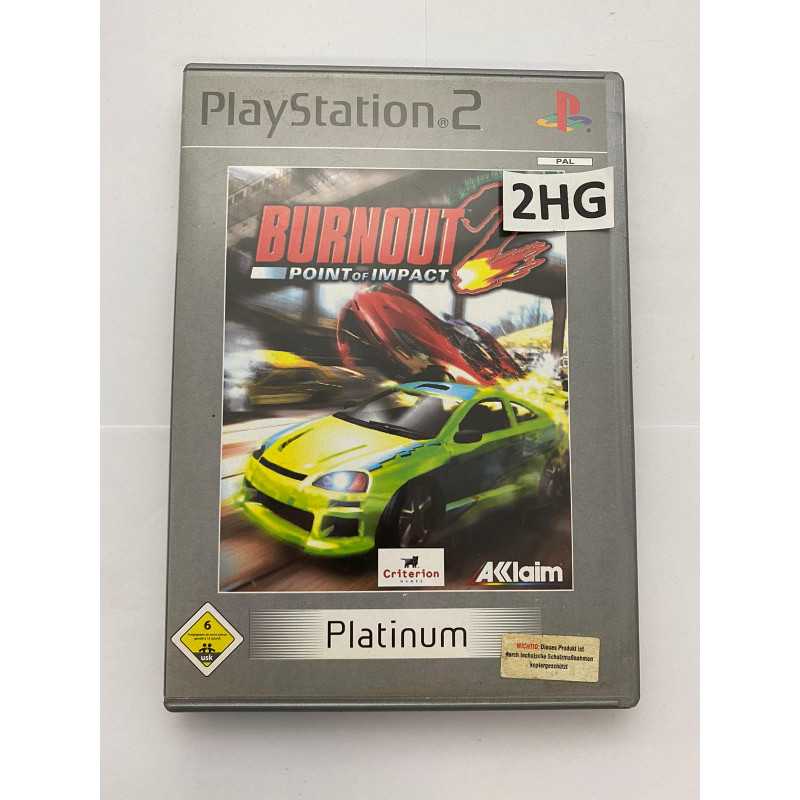 Burnout ps2 sales