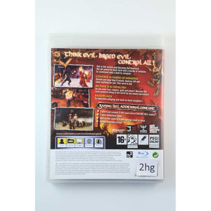 Jeu Overlord: Raising Hell Sur PS3 - Occasion Bon état