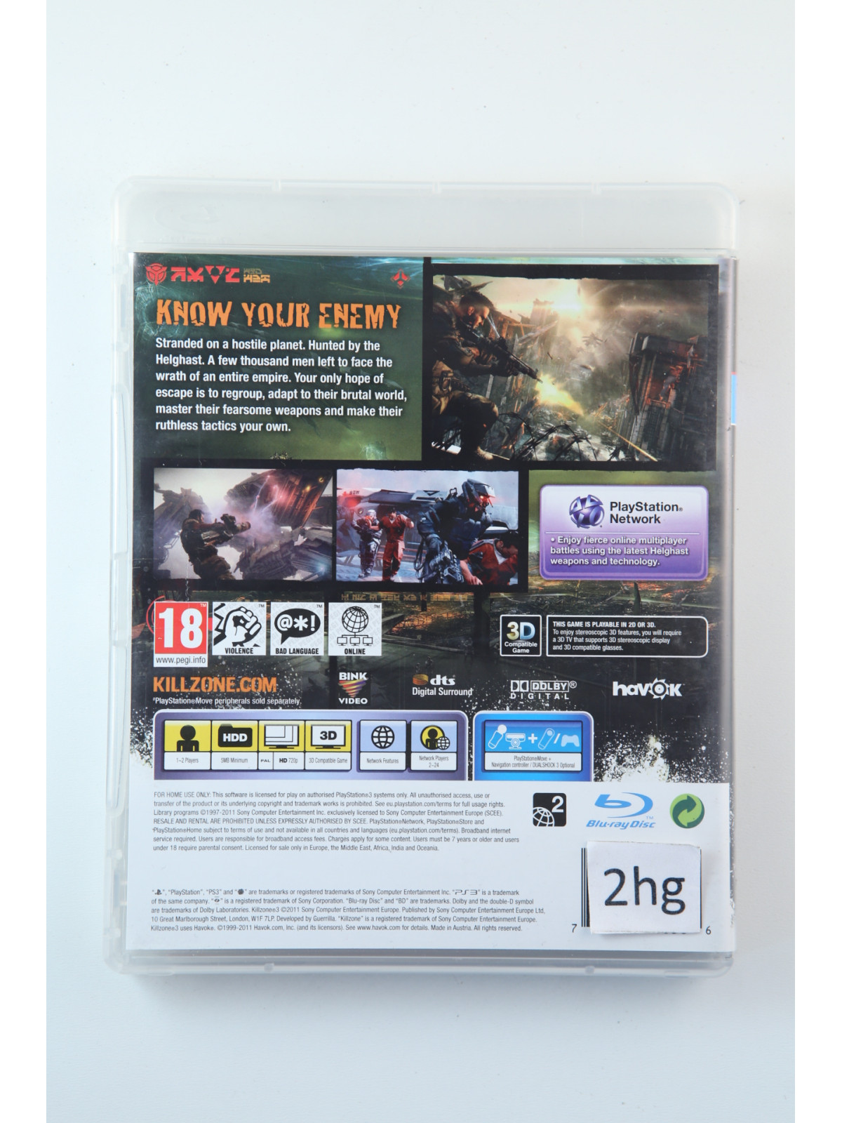 Killzone 3 - PS3Playstation 3 Spellen Playstation 3€ 4,99 Playstation 3 Spellen