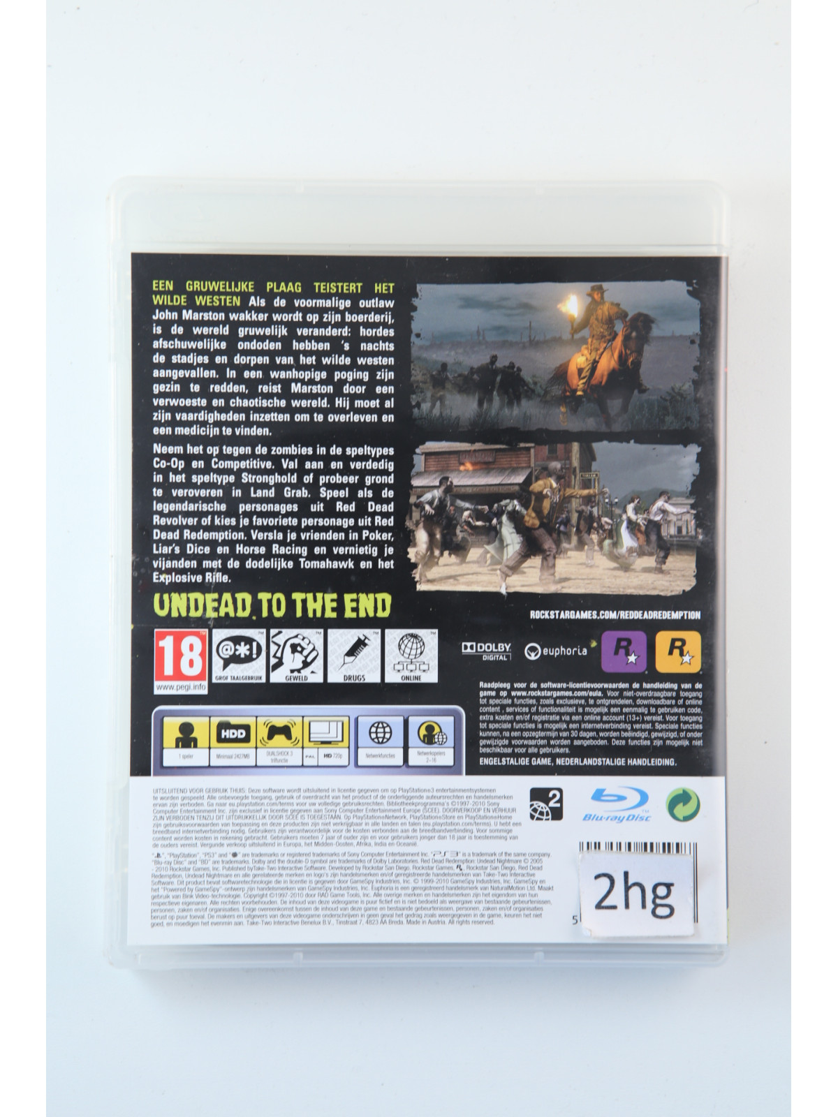 Red Dead Redemption Undead Nightmare - PS3Playstation 3 Spellen Playstation 3€ 7,50 Playstation 3 Spellen
