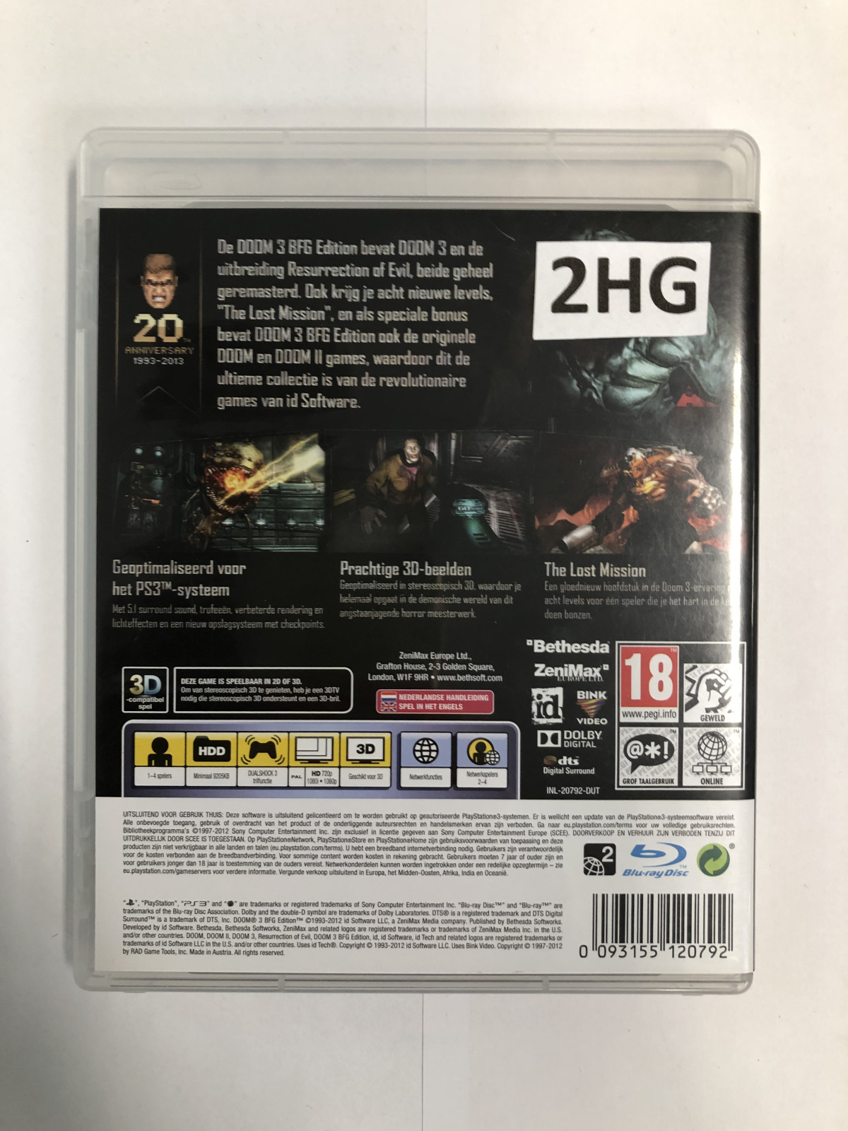 Doom 3 BFG Edition - PS3Playstation 3 Spellen Playstation 3€ 9,99 Playstation 3 Spellen