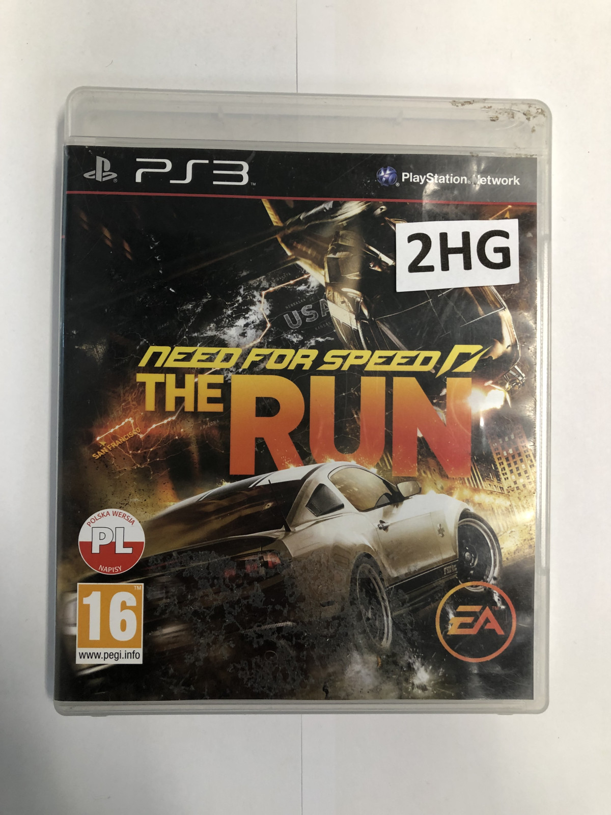 Need for Speed: The Run (pools hoesje, engels spel)