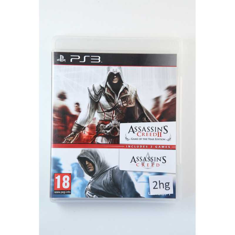 elke keer speler rouw Assassin's Creed II GOTYE + Assassin's Creed - PS3 PlayStation