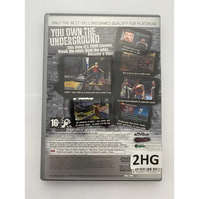 Tony hawk's deals underground 2 ps3