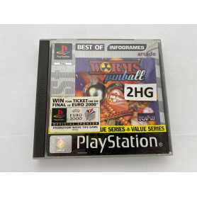 Worms Pinball (Best of) - PS1 Worms Pinball