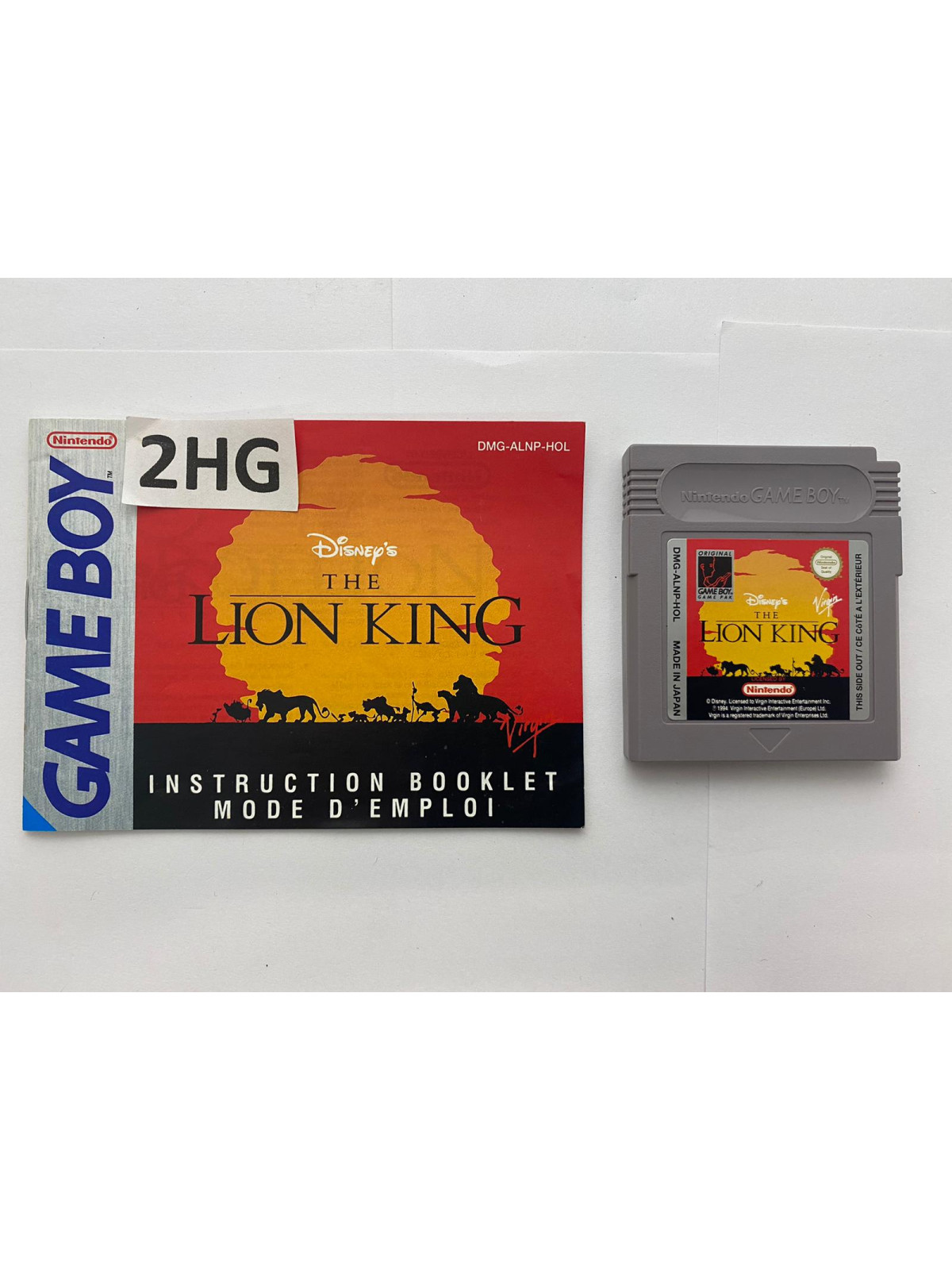 Disney's The Lion King (cassette + manual)