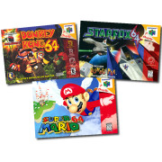 Jeux Nintendo 64 avec boîte