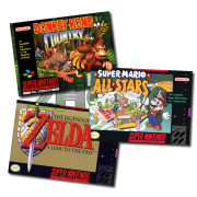 SNES Spellen met Doos